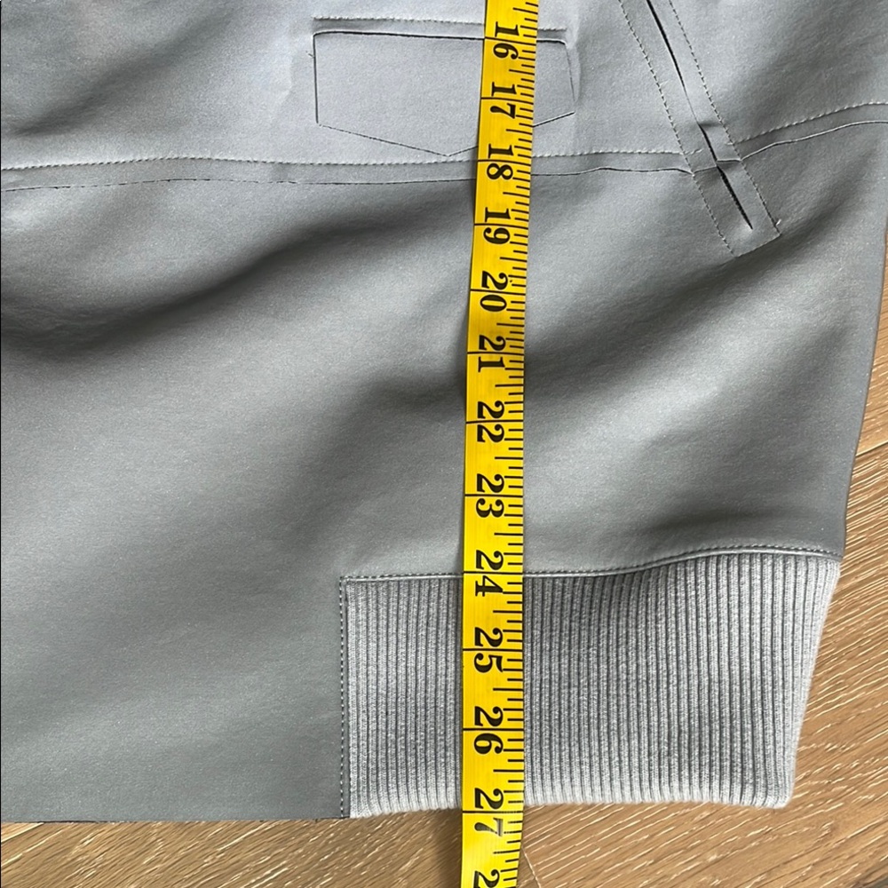 Norma Kamali Reflective Silver Gray Oversized Moto Jacket - Picture 9 of 10
